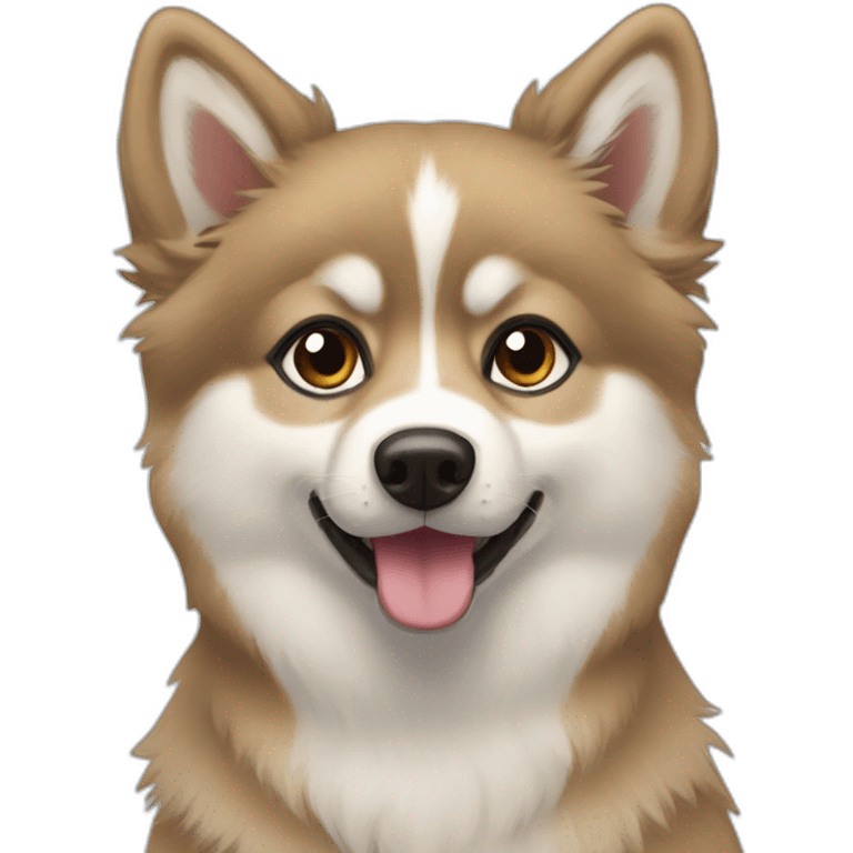 Pomsky emoji