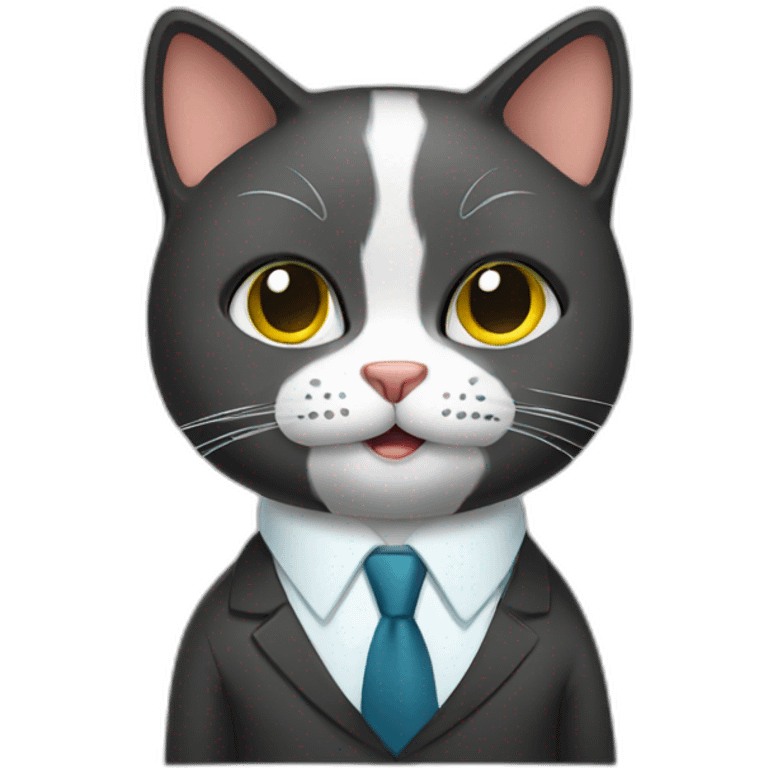 Executive Assistant Cat emoji