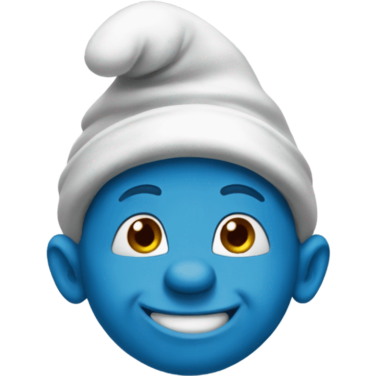 Smurf emoji