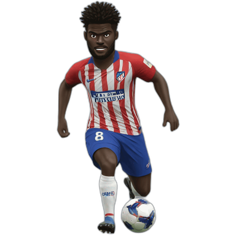 Thomas partey tackling emoji