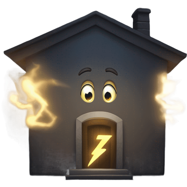 Lightening power outage emoji