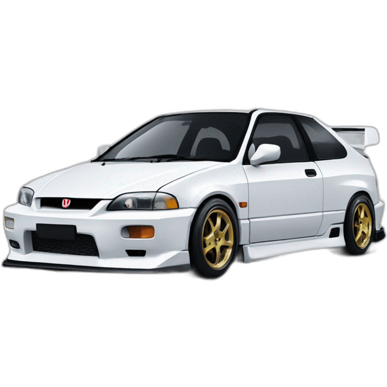 front honda civic ek9 emoji