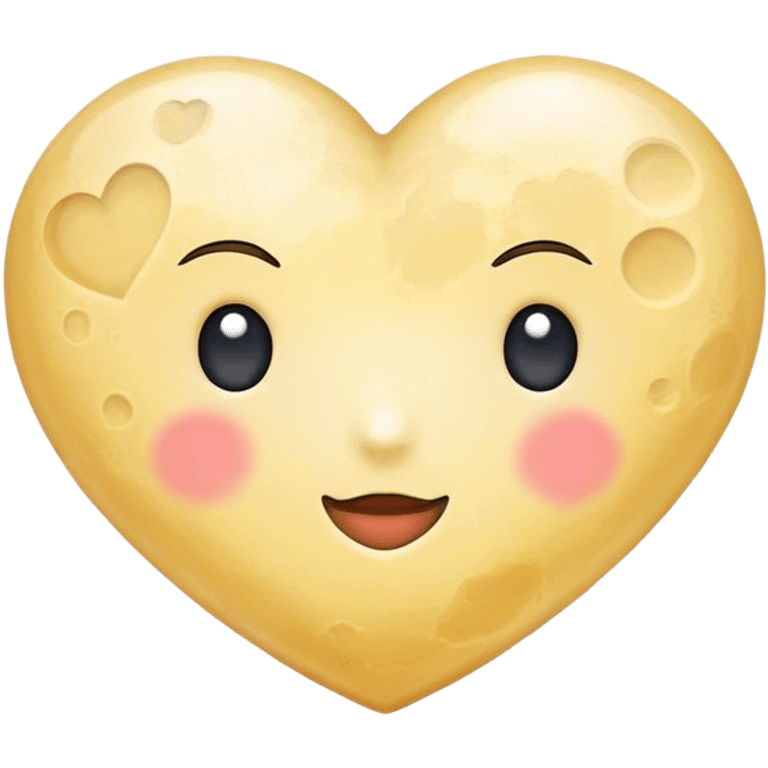 moon heart emoji