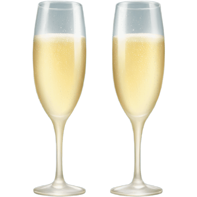 Champagne glasses emoji