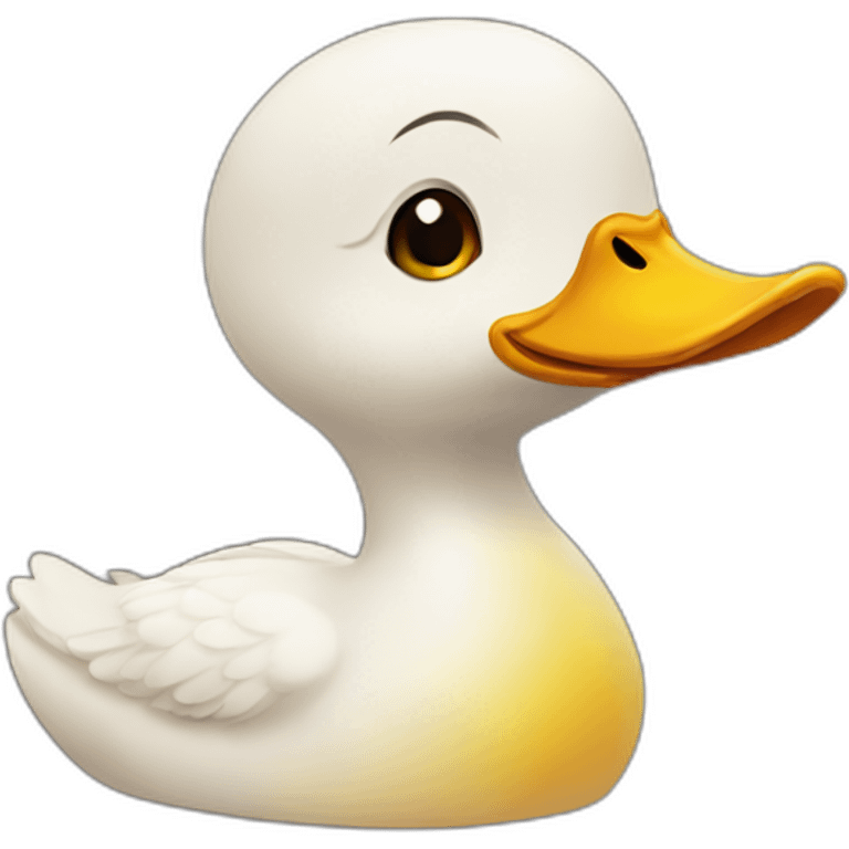 Duck love emoji