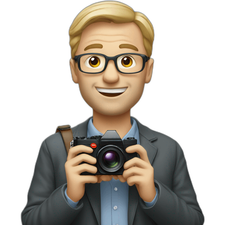 Paul Ripke with leica emoji