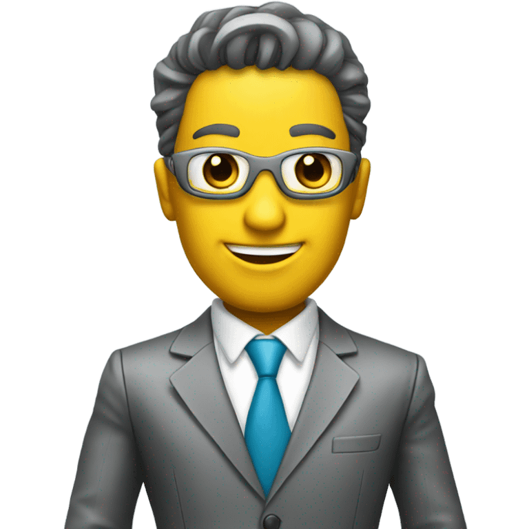 robot sales agent  emoji