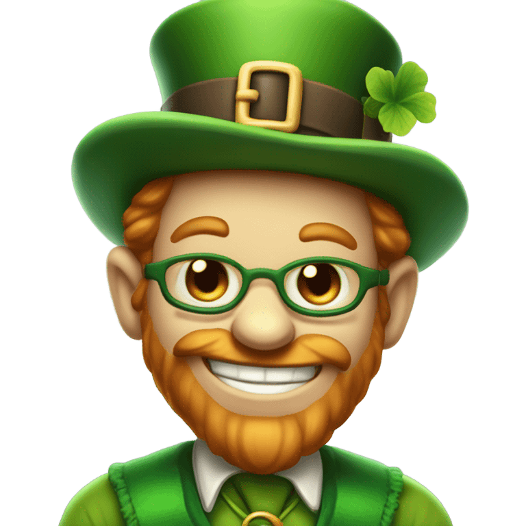 cross eyed leprechaun  emoji