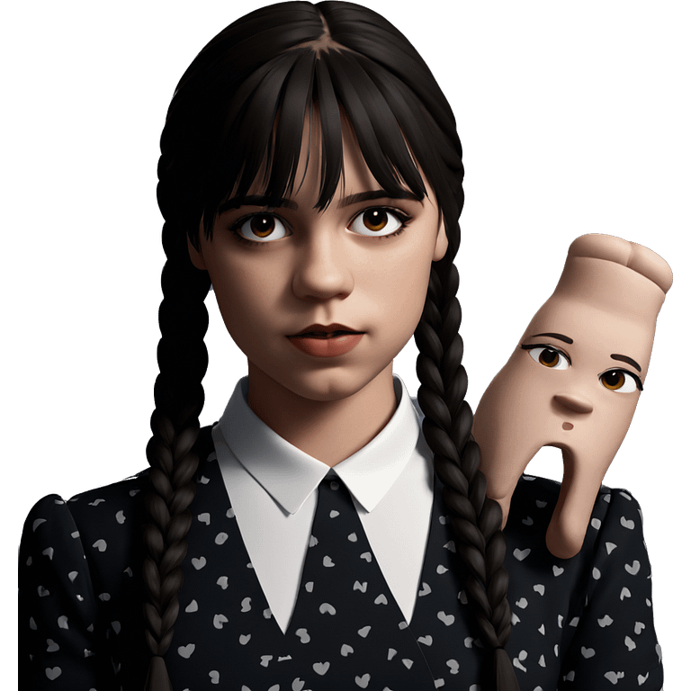 girl with twin braids emoji