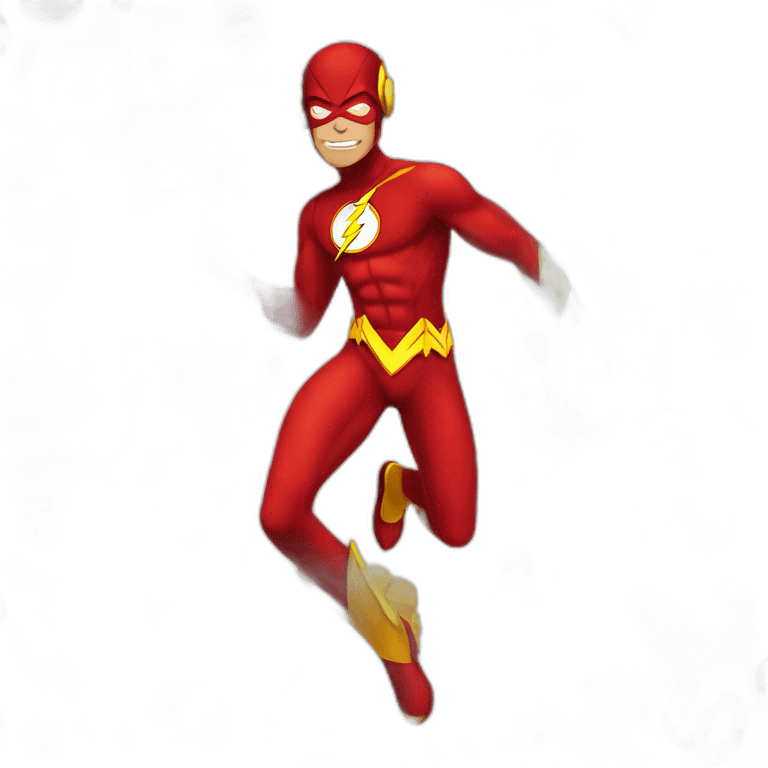 Flash wally west costume emoji