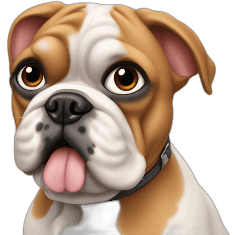 Bouledogue Français et cavalier kingcharl emoji