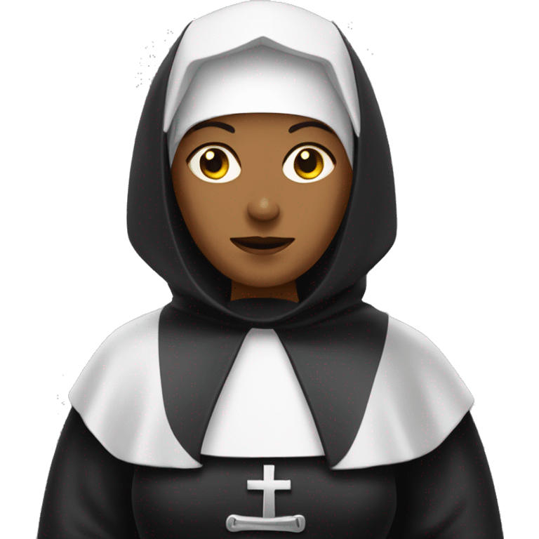 A crime fighting nun emoji