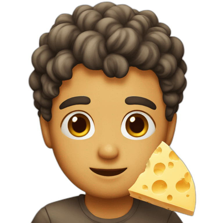 cheese cute emoji