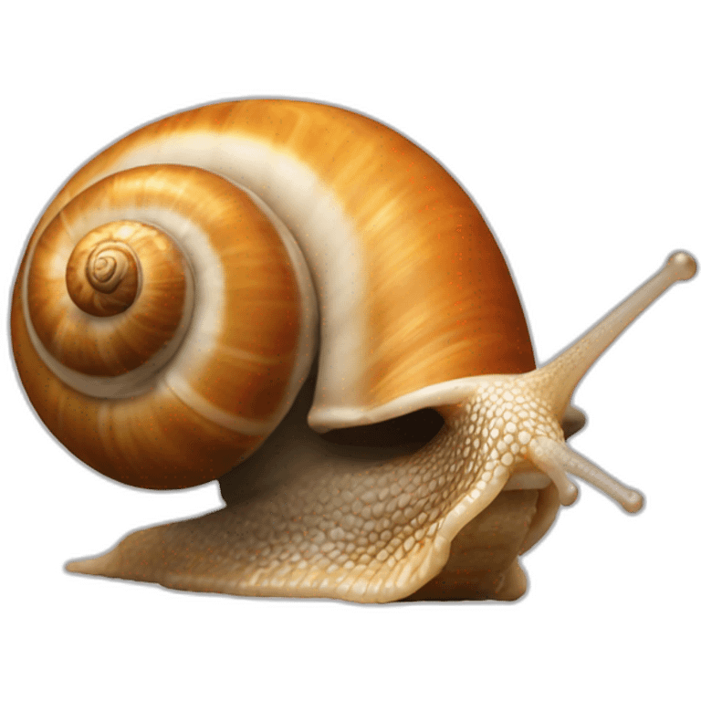 a snail shell without the snail emoji