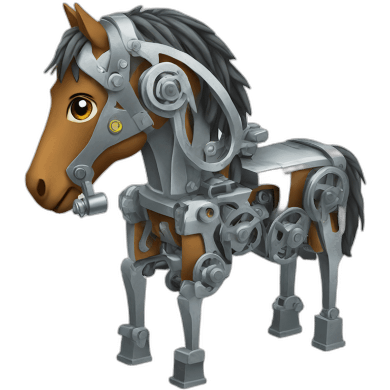 Mechanical Engineering horse emoji