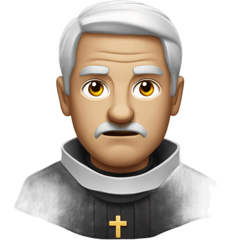 Angry priest emoji