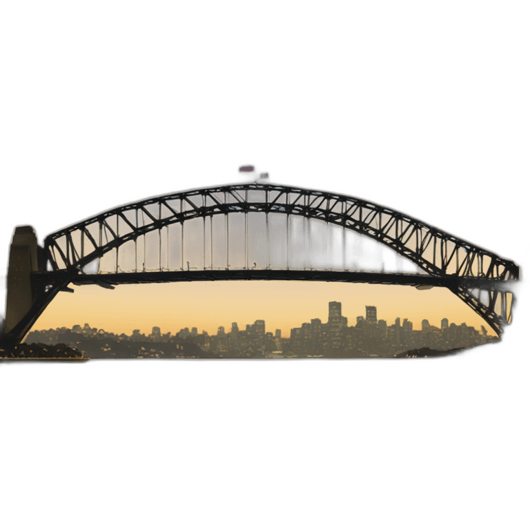 sydney harbour bridge emoji