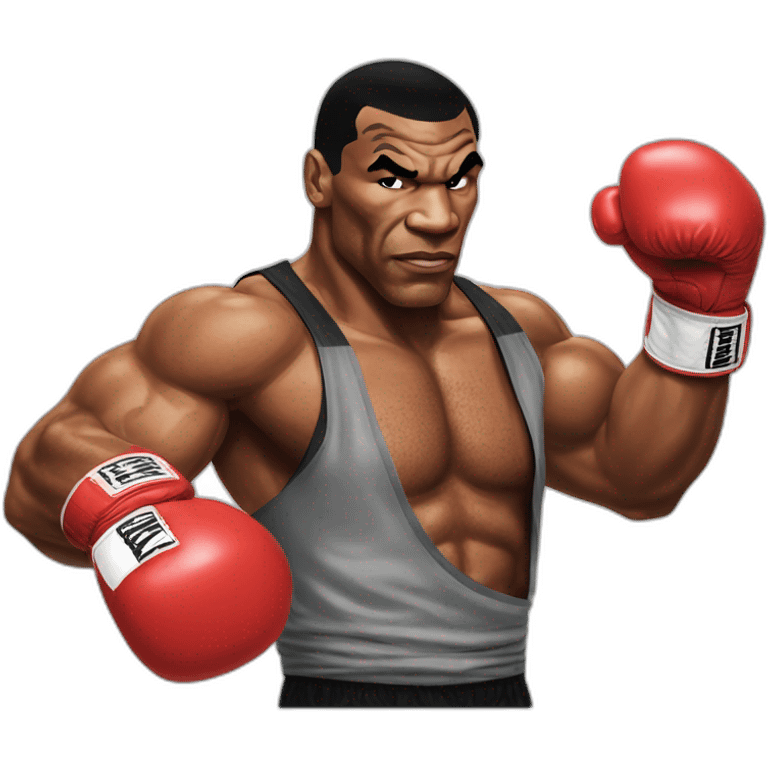 Mike Tyson punch out emoji