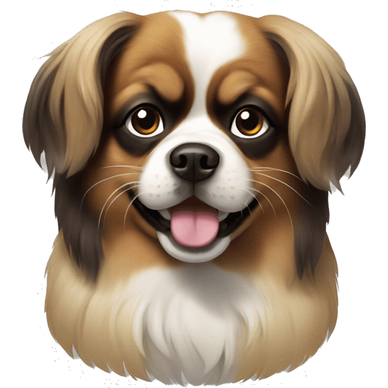 Tibetan spaniel emoji