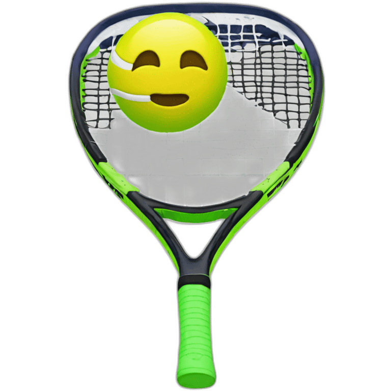 Padel-racket-head emoji