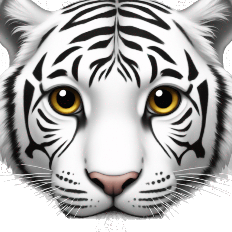 Tiger WHITE emoji