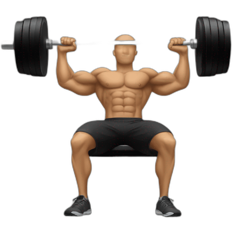 dumbbell bench press emoji