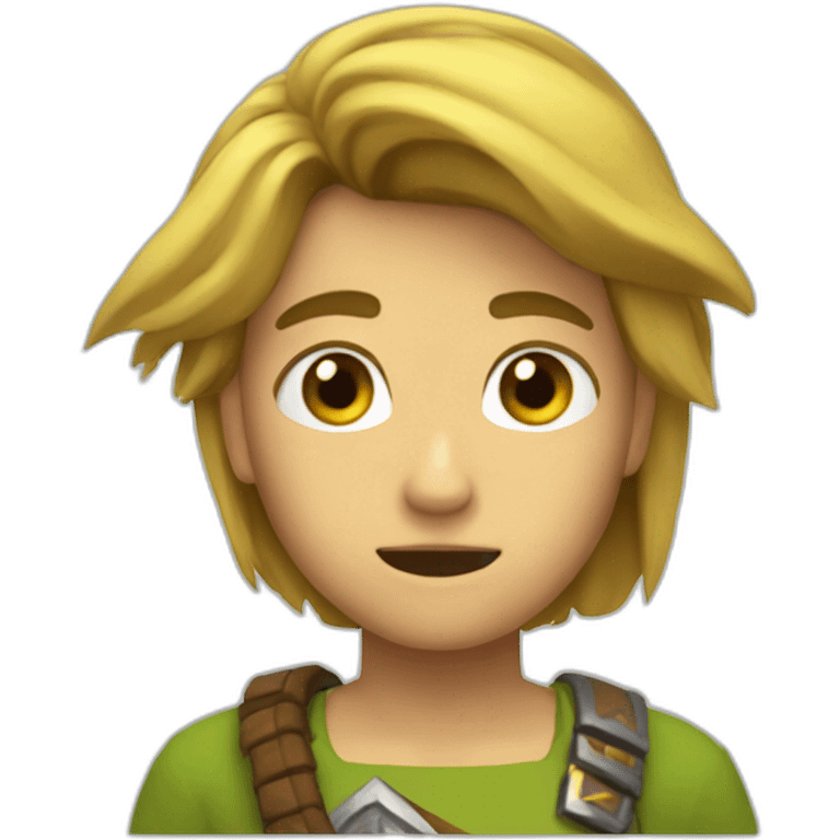 Emojis Zelda qui pleure  emoji