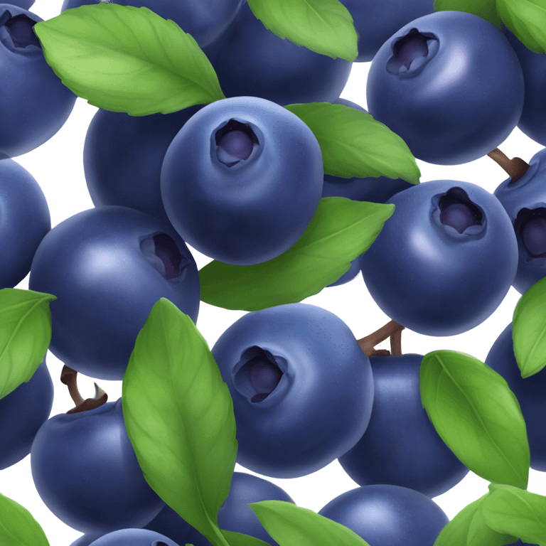 Blueberries  emoji