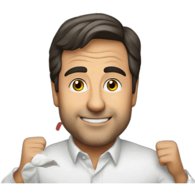 Sergio Massa winning election emoji