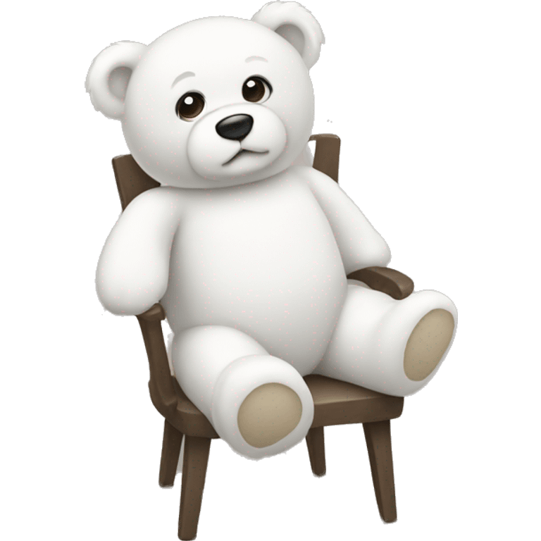 White teddy emoji