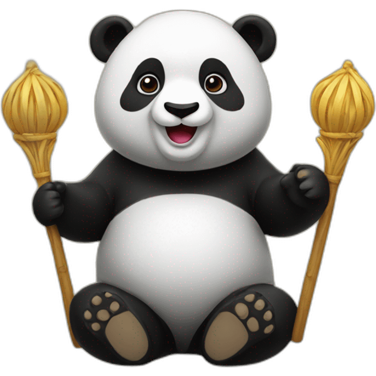 panda worship emoji