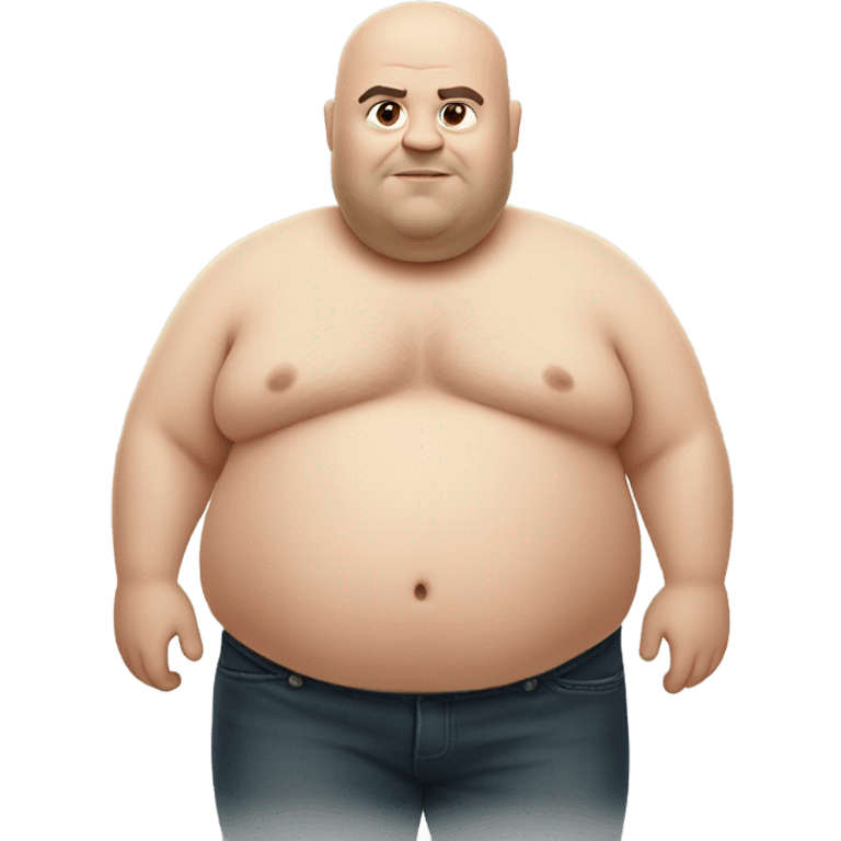 fat man emoji