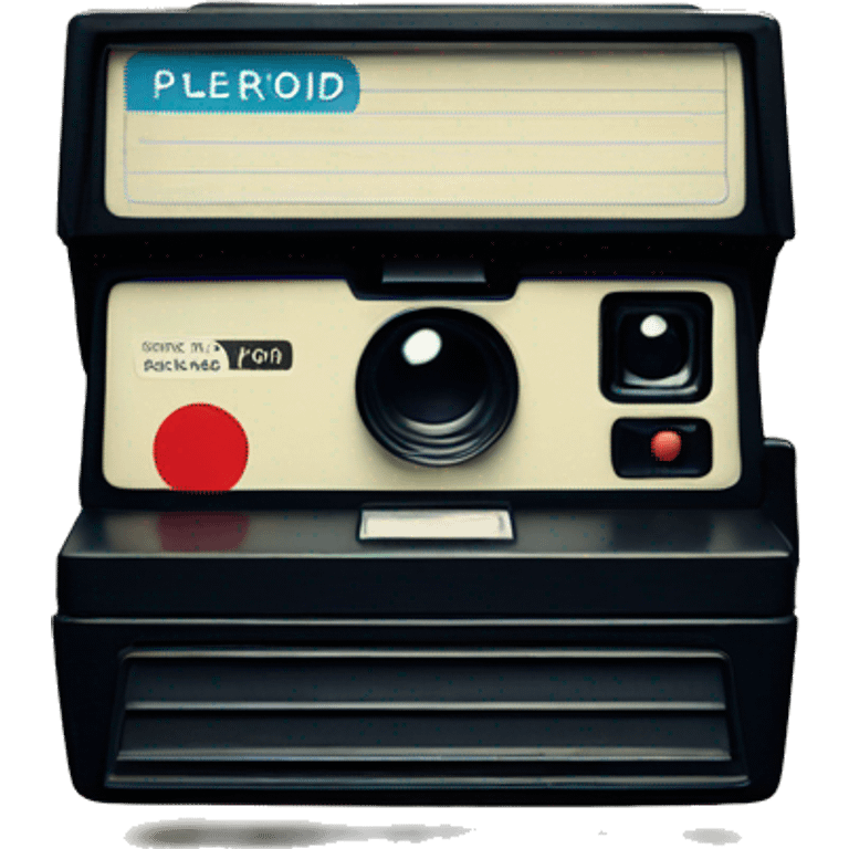 Polaroid film emoji