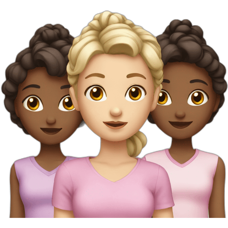 3 girls emoji