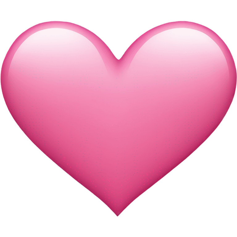 Pink heart emoji