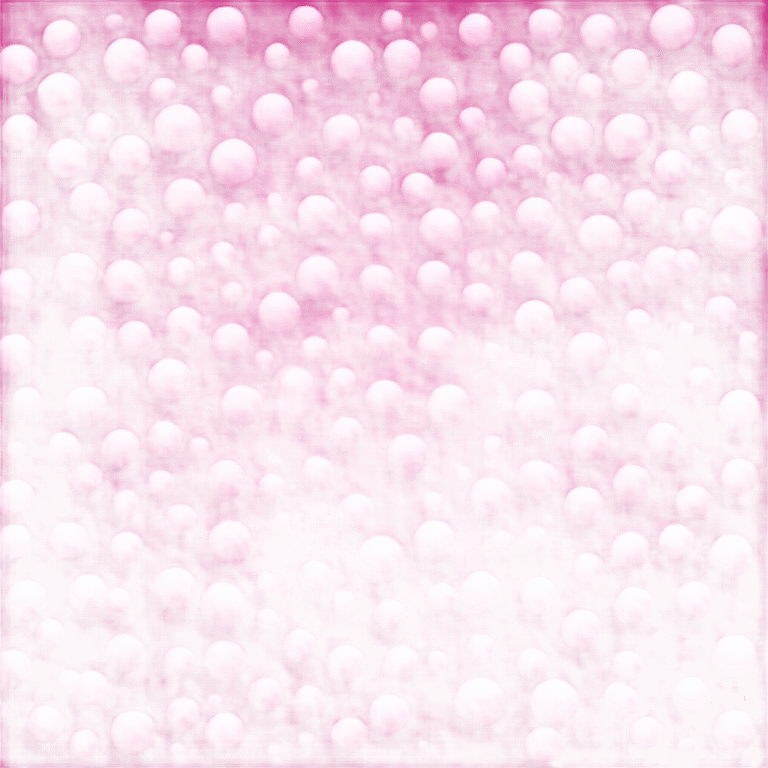 Pink bubbles emoji