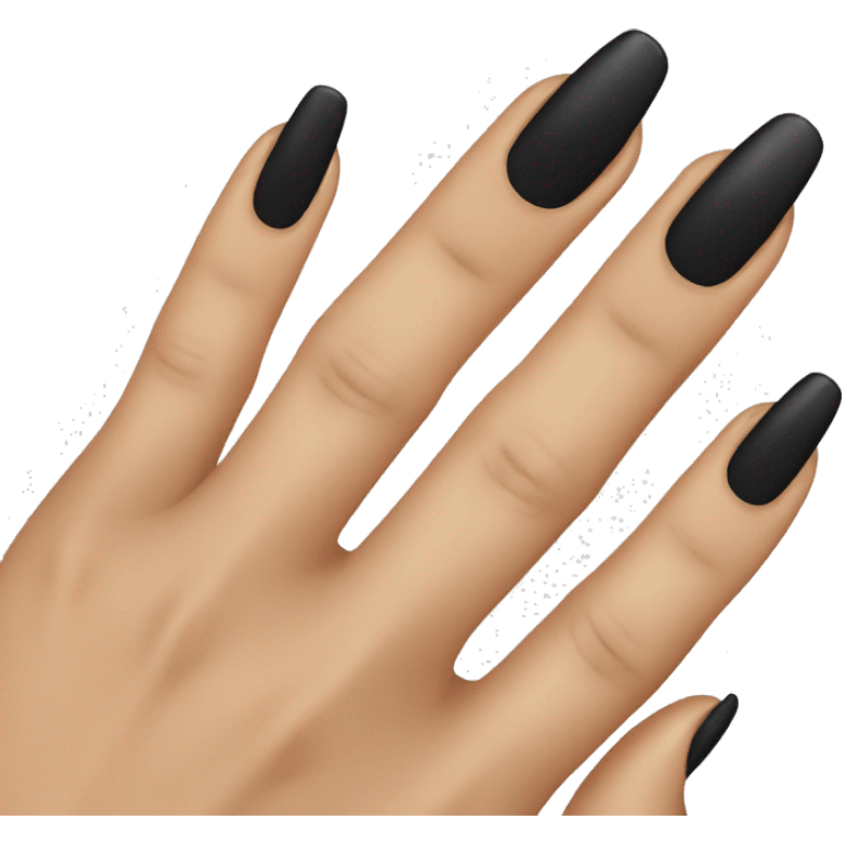 Black nails emoji