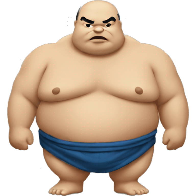 Un sumo emoji