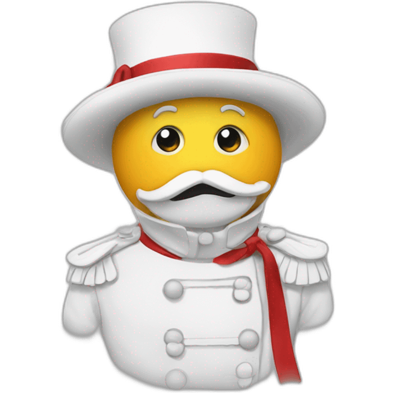 Bonhomme qui chippe emoji