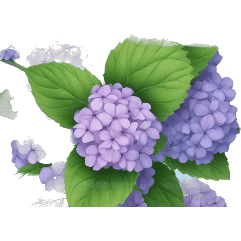 hydrangea emoji