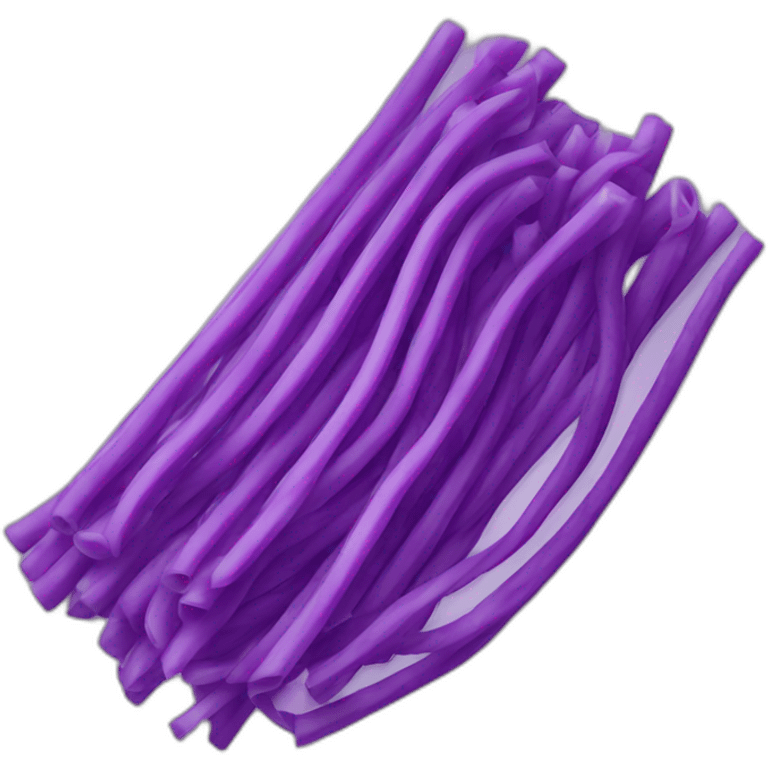 purple noodles emoji