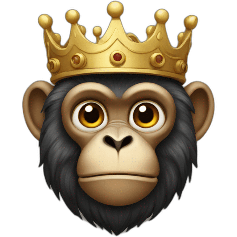 King monkey emoji