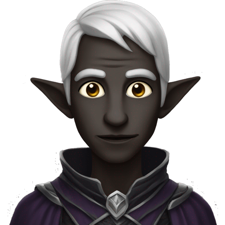 Dark elf emoji