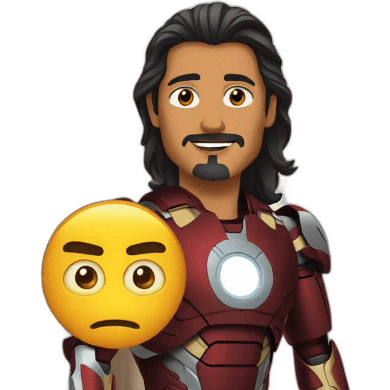 ironman in indian family serial emoji