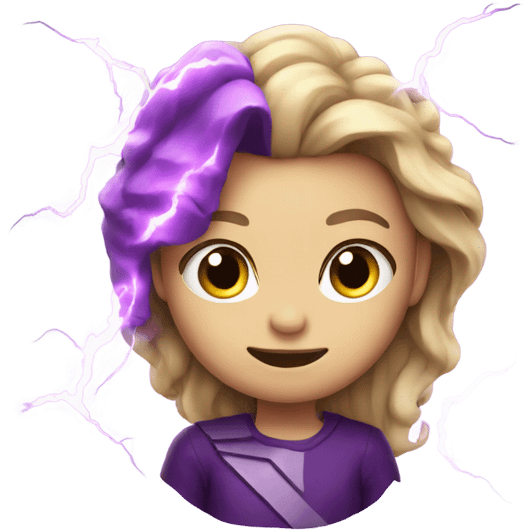 Violet Lightning  emoji