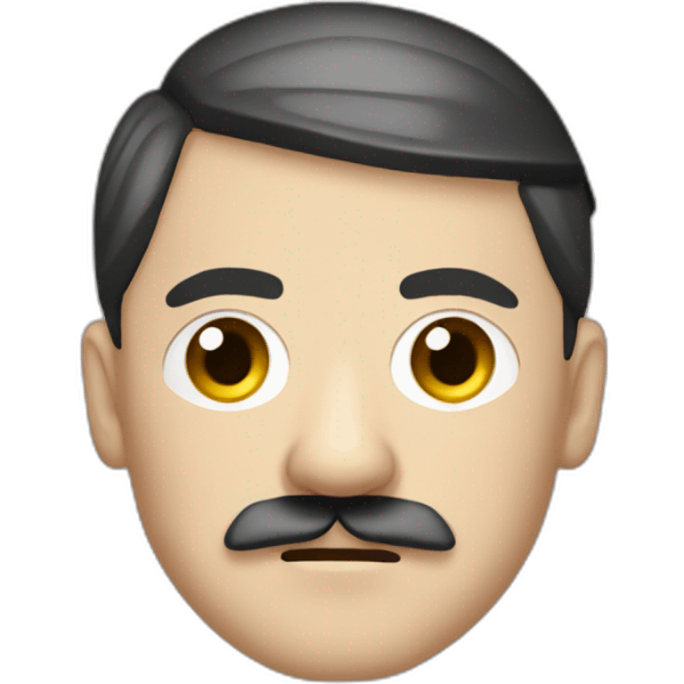 Adolf Hitler wearing ear defenders emoji