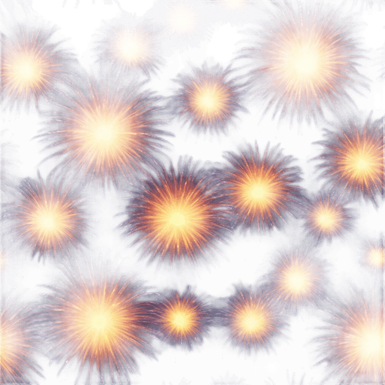 2025 Fireworks emoji