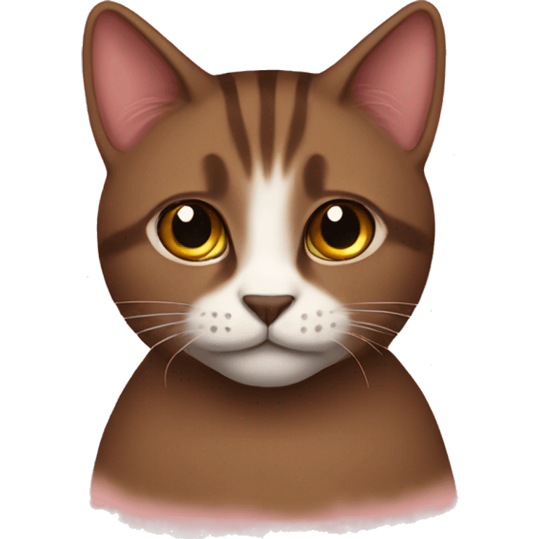 Gay brown cats emoji