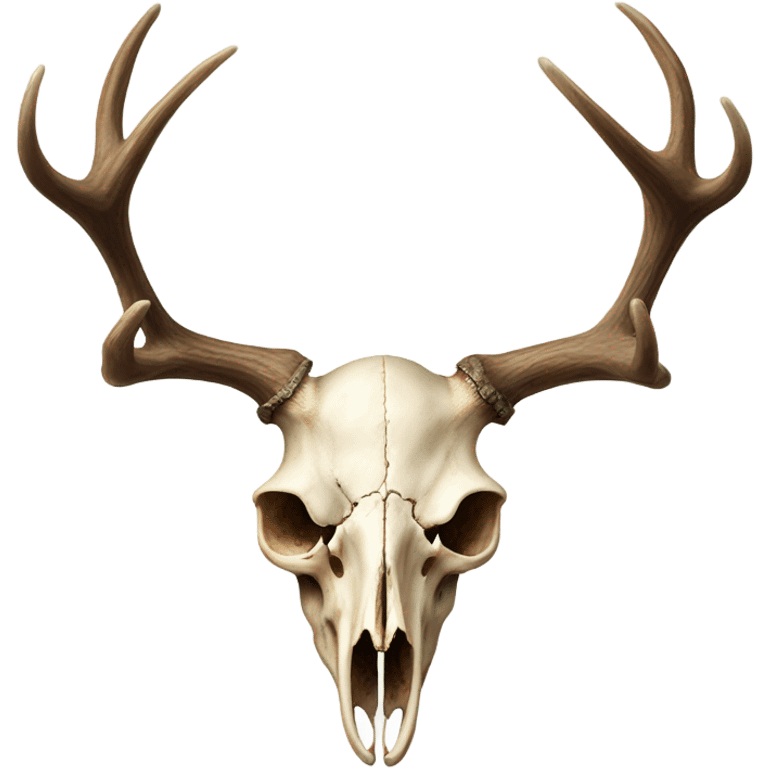 Deer skull emoji