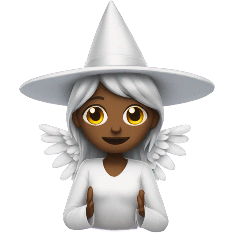 Angel witch emoji